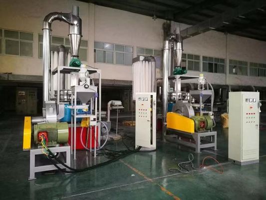 مطحنة LDPE مع تكلفة اقتصادية، قرص طحن 800 مم، المحرك الرئيسي 55 كيلوواط