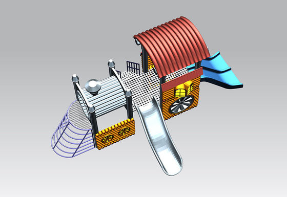 أنبوب الشريحة ملعب Rotomoulding العفن البلاستيك OEM الحجم