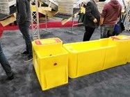 Hdpe قوالب صب المواد الخام الدورانية في حوض التغذية
