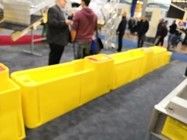 Hdpe قوالب صب المواد الخام الدورانية في حوض التغذية